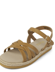 Girls Espadrille Sandals