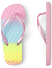Tongs dégradées scintillantes pour fille