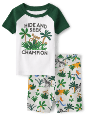 Baby And Toddler Jungle Snug Fit Cotton Pajamas