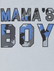 Pyjama en coton ajusté Mama's Boy pour bébés et tout-petits garçons