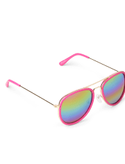 Girls Aviator Sunglasses