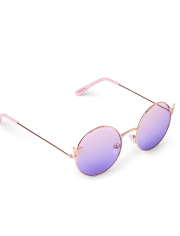 Girls Icon Round Sunglasses