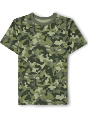 Boys Camo Top
