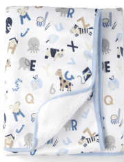 Baby Boys Animal Cozy Blanket