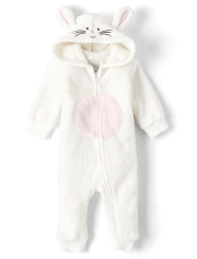 Unisex Baby Bunny Coverall