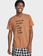 Camiseta para dormir con estampado gráfico para hombre