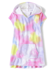 Girls Tie Dye Cover-Up