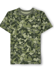Camiseta de camuflaje para niños