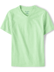 Camiseta con cuello en V para niños