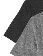 Lot de 2 hauts à col en V pour garçon