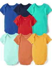 Unisex Baby Bodysuit 7-Pack