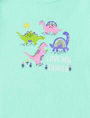 Baby Girls Dino Bodysuit 5-Pack