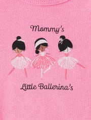 Baby Girls Ballerina Bodysuit 5-Pack