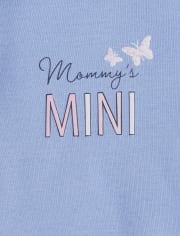 Baby Girls Floral Flutter Bodysuit 5-Pack