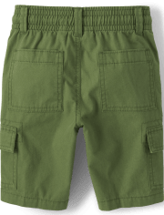 Shorts cargo sin cordones para niños