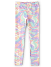 Girls Print Leggings