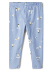 Leggings capri con estampado para niñas