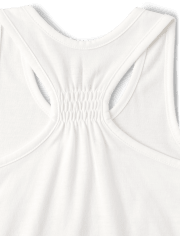 Camiseta sin mangas con estampado para niñas