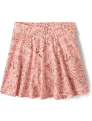 Girls Print Skort