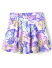 Falda pantalón estampada para niñas