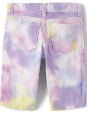 Shorts skimmer con estampado para niñas