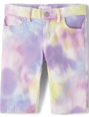 Shorts skimmer con estampado para niñas