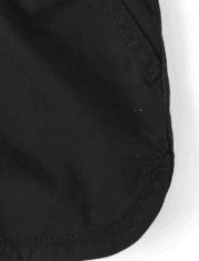 Girls Twill Pull On Shorts