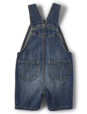 Baby And Toddler Boys Rigid Denim Overalls