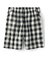 Shorts de pijama de popelina con estampado para hombre