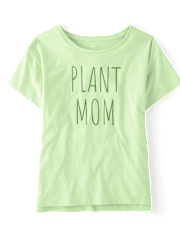 Camiseta para dormir con estampado gráfico para mujer