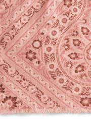 Pantalones cortos de sarga tipo bandana para niñas