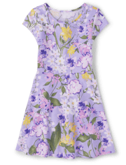 Girls Floral Everyday Dress