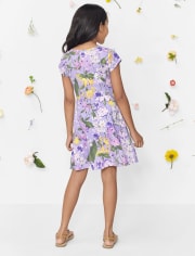 Girls Floral Everyday Dress