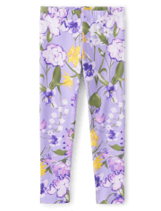 Girls Print Leggings
