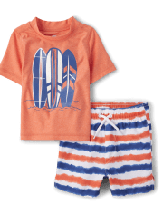 Baby And Toddler Boys Graphic Swimsuit