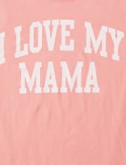 Girls Matching Family Mama Graphic Tee