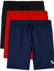 Boys Basketball Shorts 3-Pack