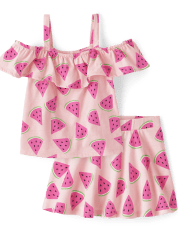 Toddler Girls Watermelon 2-Piece Set