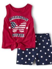 Toddler Girls American Cutie 2-Piece Set