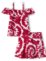 Girls Tie Dye 2-Piece Set