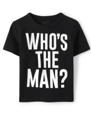 Baby And Toddler Boys The Man Graphic Tee