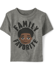 Baby And Toddler Boys Family Favorite Graphic Tee
