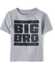 Baby And Toddler Boys Big Bro Graphic Tee