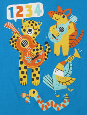 Baby And Toddler Boys Animal Graphic Tee 3-Pack