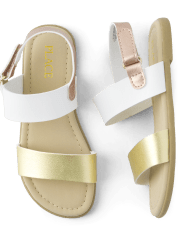 Sandalias Metálicas Niña