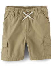 Short cargo à enfiler pour bébés et tout-petits garçons