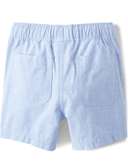 Shorts tipo jogger sin cordones para bebés y niños pequeños