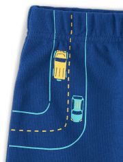 Baby And Toddler Boys Car 2-Piece Outfit Set