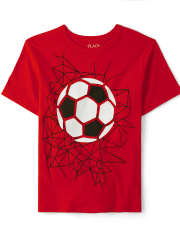 Boys Soccer Graphic Tee