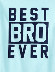 Boys Best Bro Graphic Tee